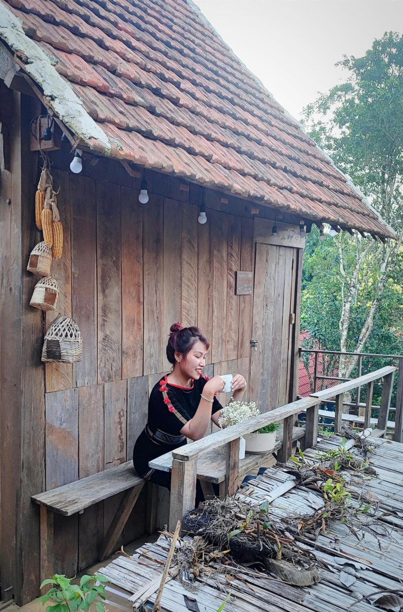 Tổ Chim Ri Homestay Măng Đen Kon Von Kla Ngoại thất bức ảnh