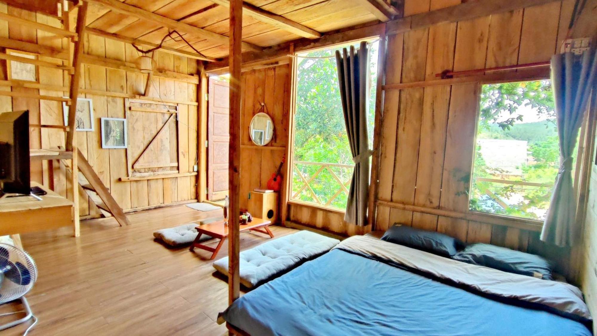 Tổ Chim Ri Homestay Măng Đen Kon Von Kla Ngoại thất bức ảnh