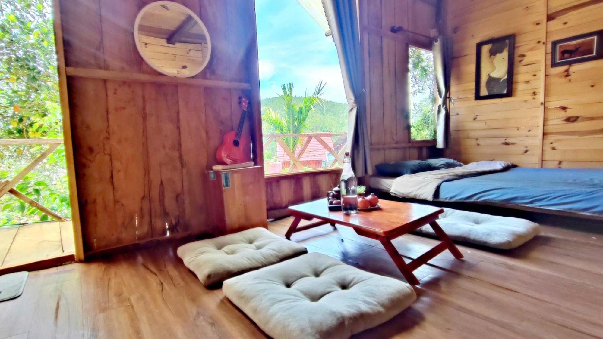 Tổ Chim Ri Homestay Măng Đen Kon Von Kla Ngoại thất bức ảnh