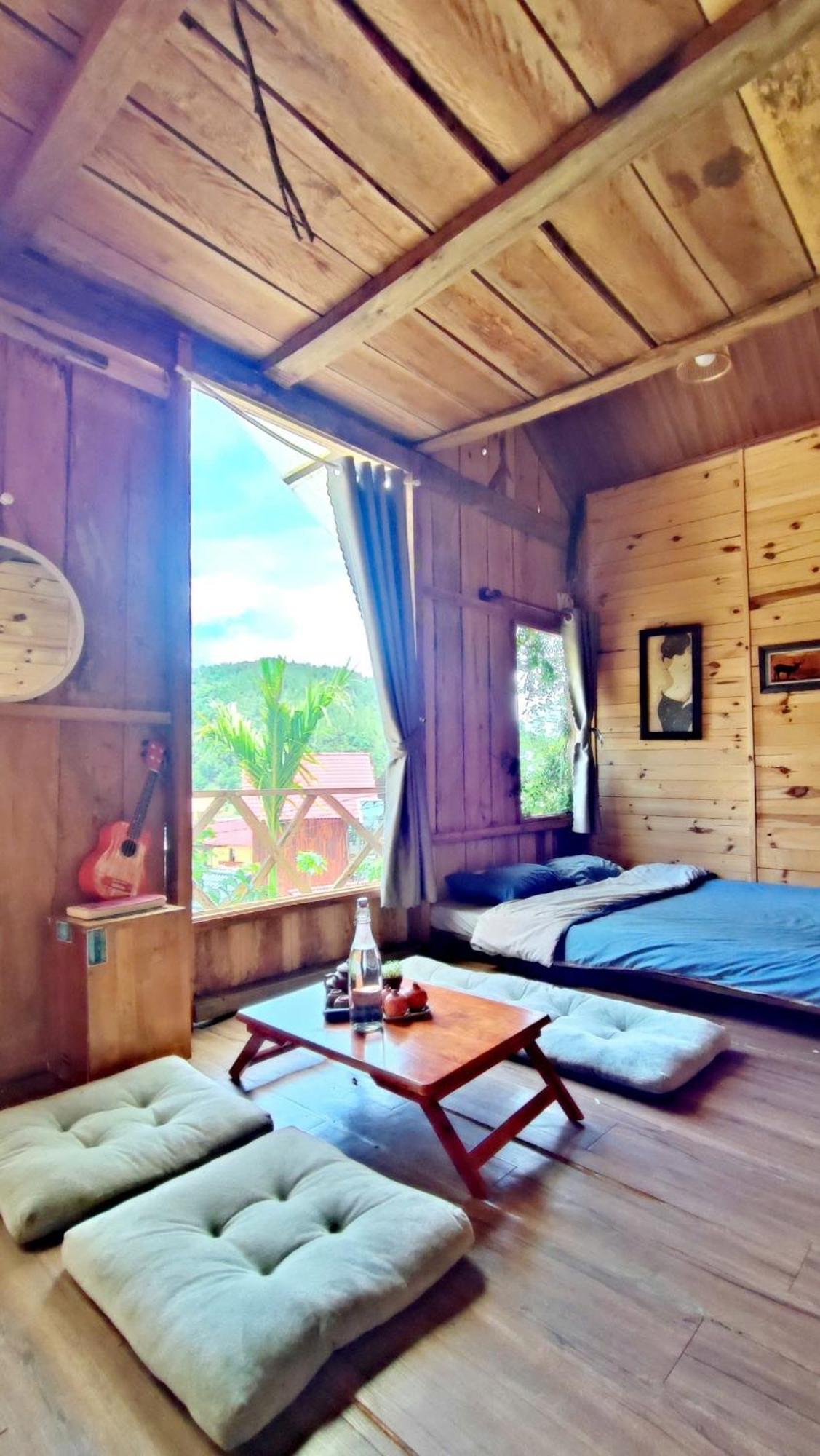 Tổ Chim Ri Homestay Măng Đen Kon Von Kla Ngoại thất bức ảnh